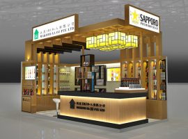 Акриловая выставка лазерной резки