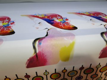 Образец печати кожи